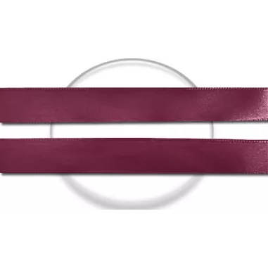 Lacets en satin bordeaux pour vos chaussures