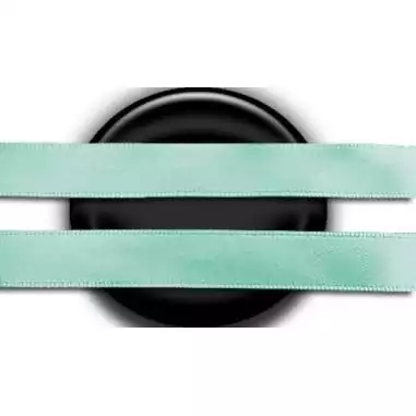 Lacets en satin vert menthe pour vos chaussures