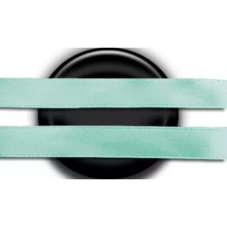 Lacets en satin vert menthe pour vos chaussures