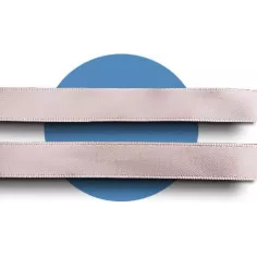 Lacets en satin nude pour vos chaussures 2