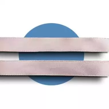 Lacets en satin nude pour vos chaussures