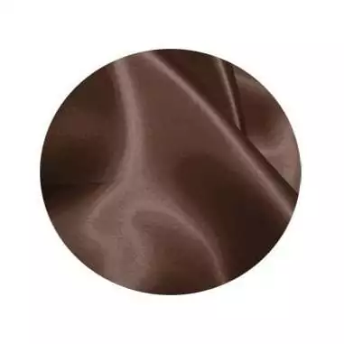 Lacetse en satin marron café pour vos chaussures