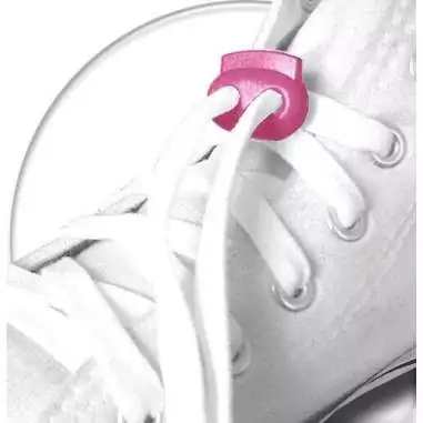 Bloqueurs plats roses fuchsia pour vos lacets, capuches, sac