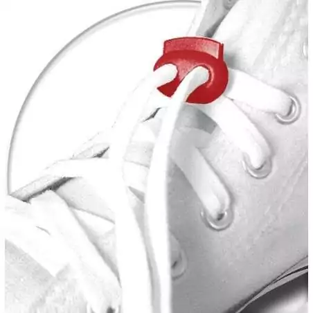 Stoppeurs plats rouges pour vos lacets, capuches, sac... Stoppeurs plats rouges pour vos lacets, capuches, sac...
