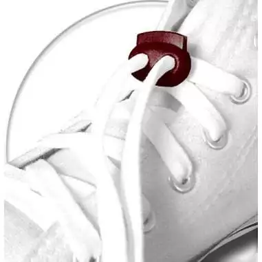 Stoppeurs plats marron pour vos lacets, capuches, sac...