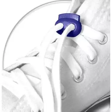 Stoppeurs plats bleu marine pour vos lacets, capuches, sacs...