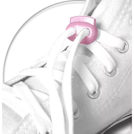 Bloqueurs stoppeurs bloque stop lacets de chaussures roses…