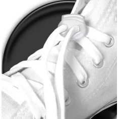 Stoppeurs plats transparents pour lacets, capuches, sac... 2