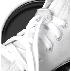 Bloqueurs stoppeurs plats transparents de lacets de… 2