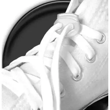 Stoppeurs plats transparents pour lacets, capuches, sac...