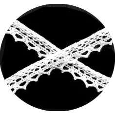 Lacets en crochet&nbsp;blanc pour vos chaussures 2