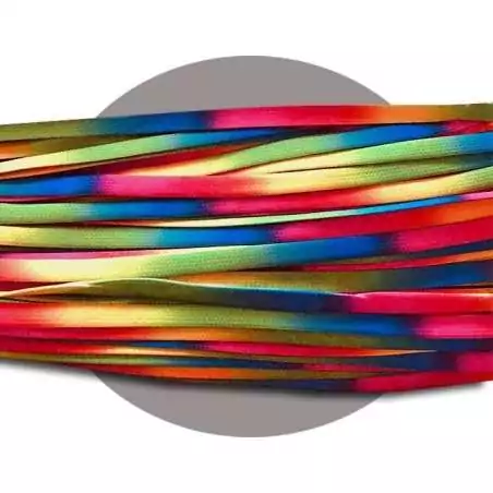Lacets multicolores arc-en-ciel pour vos chaussures