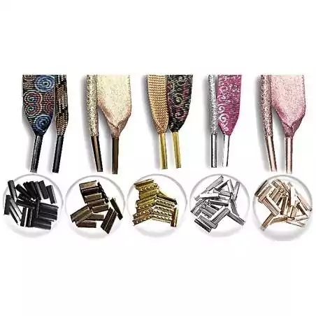 Lacets fins noirs froufrou pour vos chaussures Lacets fins noirs froufrou pour vos chaussures