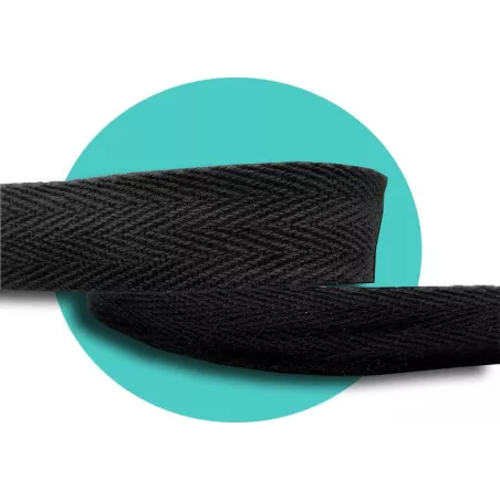 Lacets de chaussures noirs larges plats en coton.Boutique…