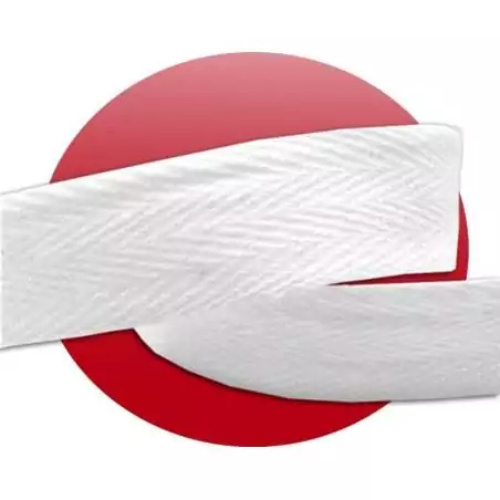 Lacets larges coton blanc pour vos chaussures Lacets larges coton blanc pour vos chaussures