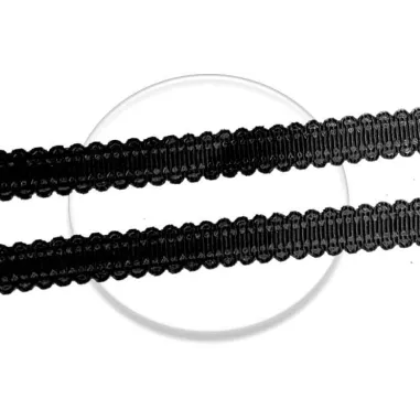 Lacets fins dentelés blancs ou noirs pour vos chaussures