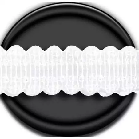 Lacets fins dentelés blancs ou noirs pour vos chaussures Lacets fins dentelés blancs ou noirs pour vos chaussures