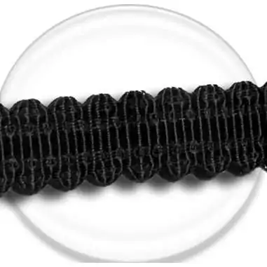 Lacets fins dentelés blancs ou noirs pour vos chaussures