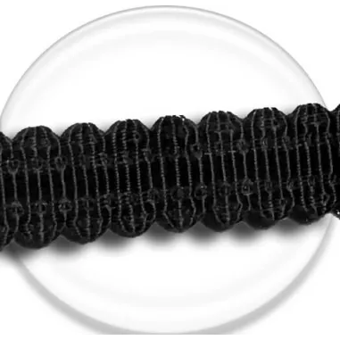 Lacets fins dentelés blancs ou noirs pour vos chaussures