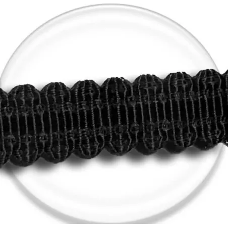 Lacets fins dentelés blancs ou noirs pour vos chaussures