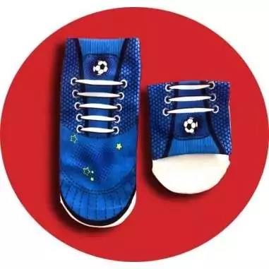 Socquettes enfant foot / papillons pour vos jolis pieds