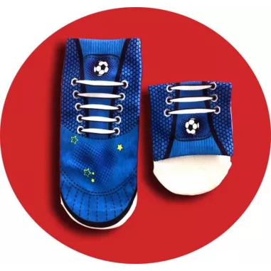 1 paire x ​socquettes enfant Foot ou Papillons