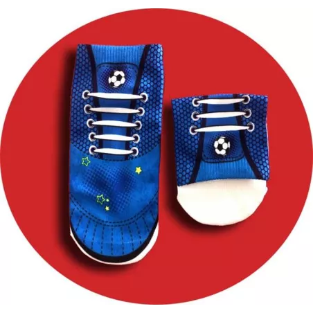 1 paire x ​socquettes enfant Foot ou Papillons