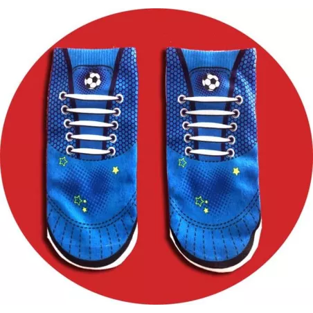 1 paire x ​socquettes enfant Foot ou Papillons