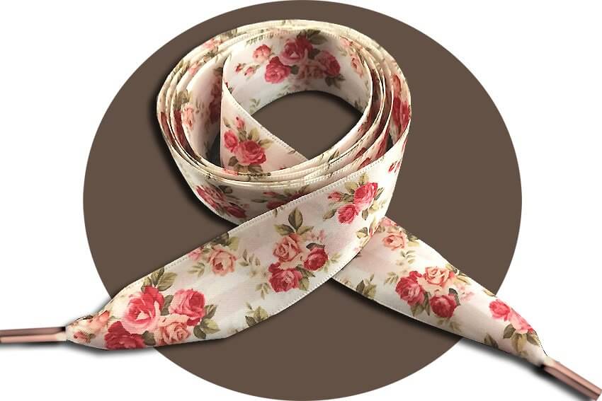 Lacets fleuris on sale