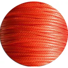 Lacets cirés ronds fins oranges mandarines-Achat|Vente en… 2