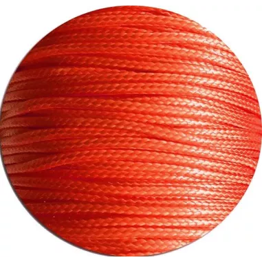 Lacets cirés ronds fins oranges mandarines-Achat|Vente en…