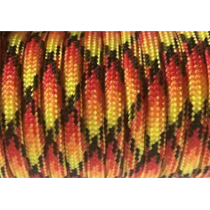 Lacets paracorde flammes oranges et rouges pour vos… 2