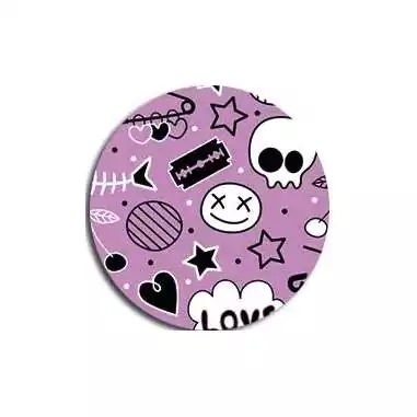 Socquettes violettes pour rebelles pour vos jolis pieds