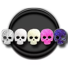 Décorations tête de mort  facettes : 5 couleurs