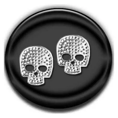 Envie de décorer vos chaussures ? Mini crânes à facettes Envie de décorer vos chaussures ? Mini crânes à facettes