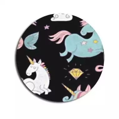 Socquettes noires licornes pour vos jolis pieds