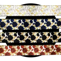 Lacets satin roses rétros : 4 coloris pour vos chaussures 2