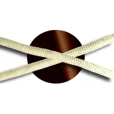 Lacets ronds beige&nbsp;vanille pour vos chaussures 2