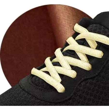 Lacets ronds beige vanille pour vos chaussures Lacets ronds beige vanille pour vos chaussures