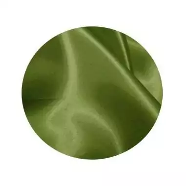 Lacets satin en vert kaki pour vos chaussures