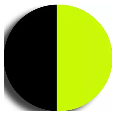 Lacets de chaussures noirs blancs bicolores ronds, en…