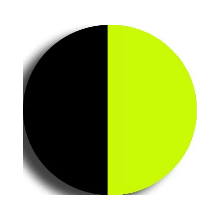 Lacets de chaussures noirs blancs bicolores ronds, en…