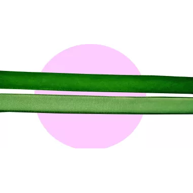 1 paire x lacets velours vert printemps