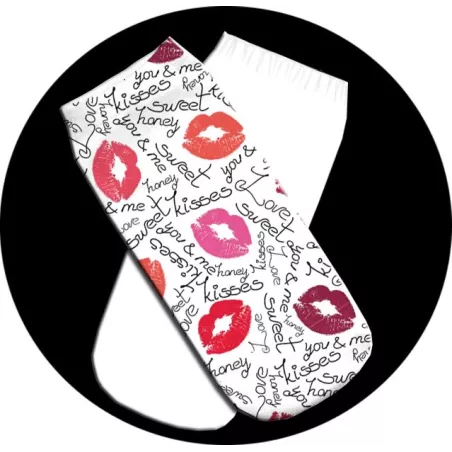 Socquettes bisous d'amour pour vos jolis pieds