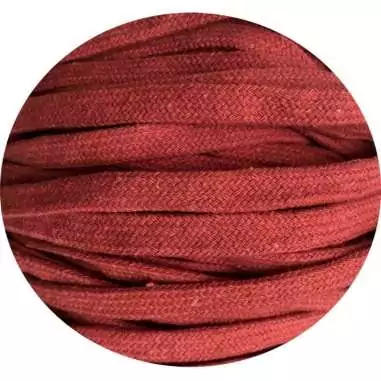 Lacets coton épais rouges pour vos chaussures