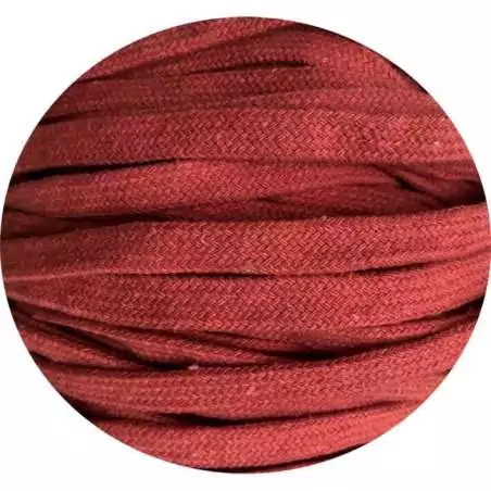 Lacets coton épais rouges pour vos chaussures