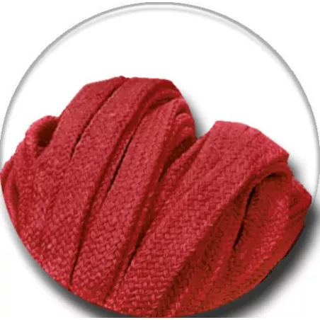 1 paire x lacets épais rouges