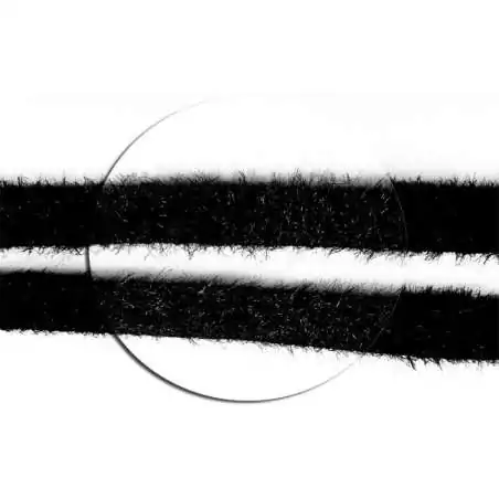 Lacets fluffly moumoute noire pour vos chaussures Lacets fluffly moumoute noire pour vos chaussures