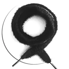 Lacets de chaussures bordeaux, ronds, en couleur et…