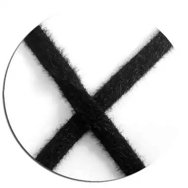 Lacets fluffly moumoute noire pour vos chaussures